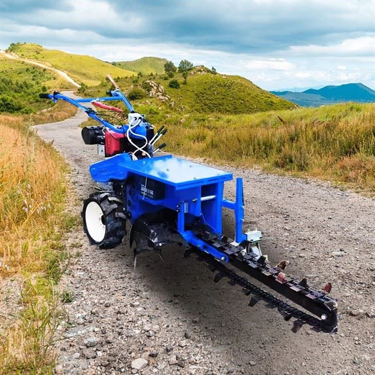 Mini Walk-behind Chain Trencher