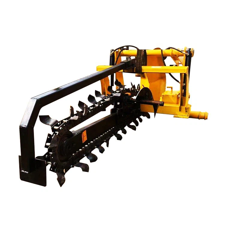Tractor Chain Trenching Machine